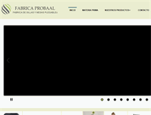 Tablet Screenshot of fabricaprobaal.com